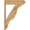 Ekena Millwork Funston Rough Sawn Arts and Crafts Outlooker, Western Red Cedar, 8"W x 32"D x 44"H OUT08X32X44FST03RWR - alternate 4